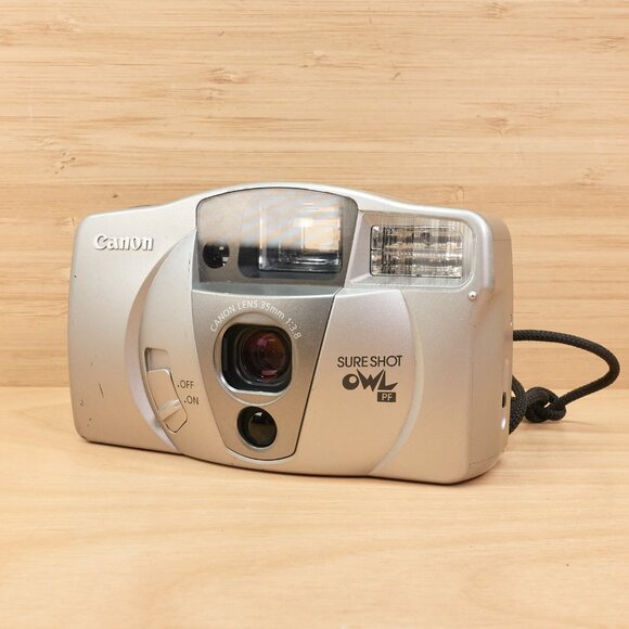 Vintage Canon Sure Shot OWL PF, 35mm Film Point and Shot Camera - Picture 2 of 6